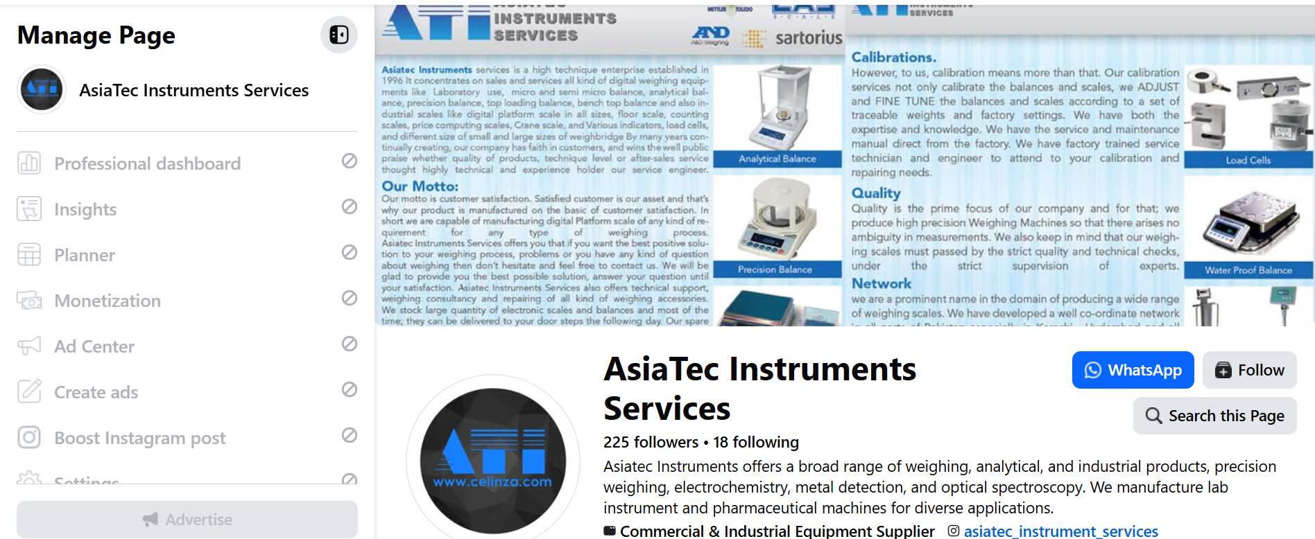 Asiatec Instruments digital marketing campaign